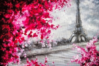 Paint Nite: Blossoms In Paris IV